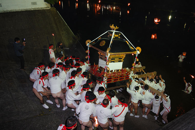 川組の還御神輿 【五】 〜桂川に下る〜