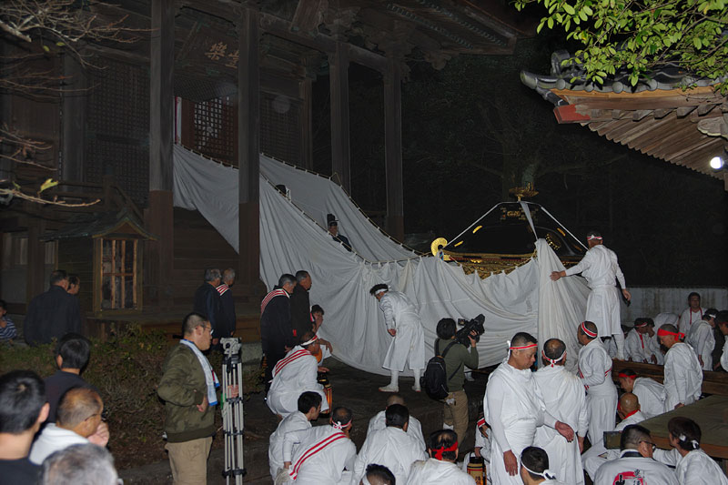 陸組の還御神輿 【拾】 〜神様の御霊が本殿へ〜