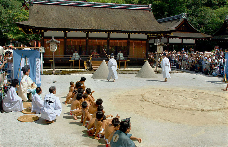 烏神事の開始
