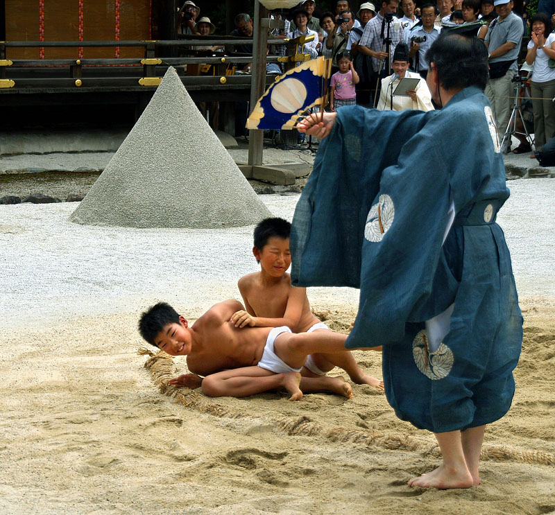 扇は祢宜方へ!