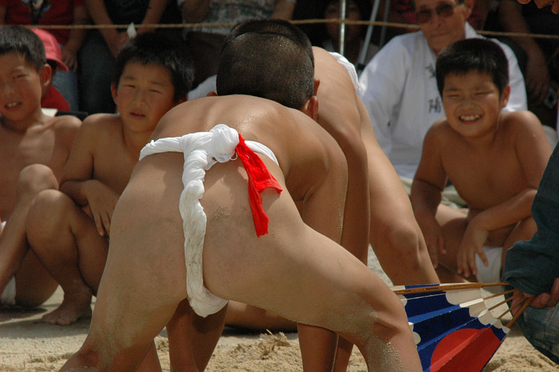 仕切りと扇