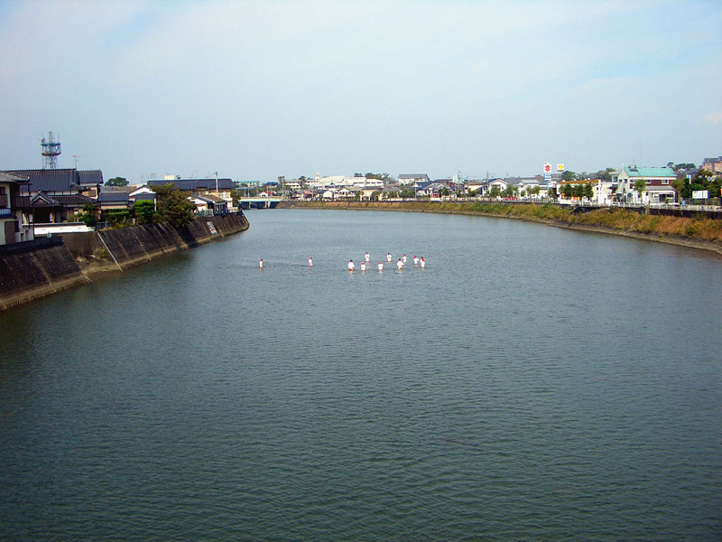 清流・桂川の禊