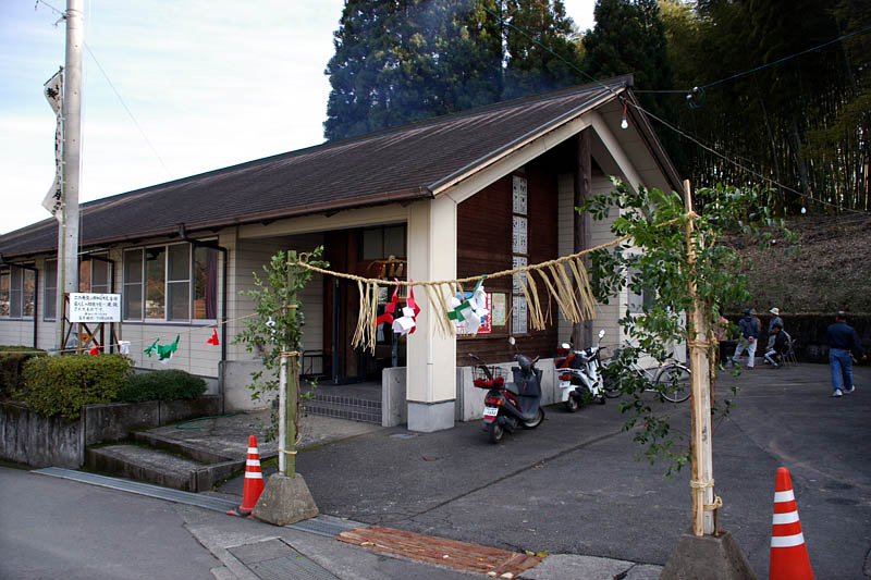 神楽宿になった下川登公民館