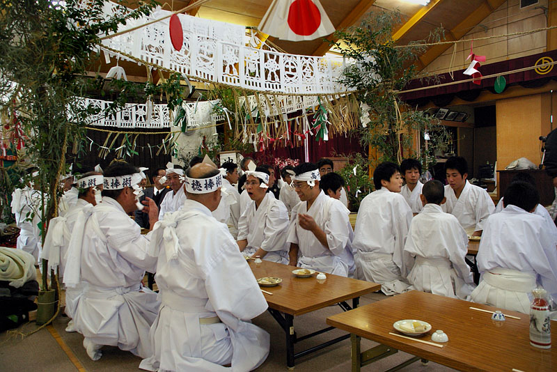 御神酒と打ち合わせ