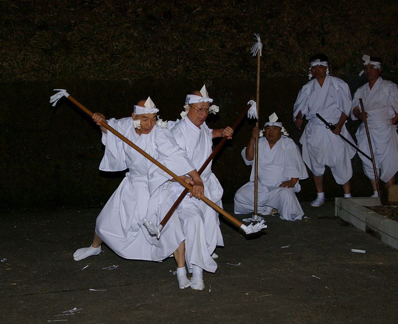 棒術披露