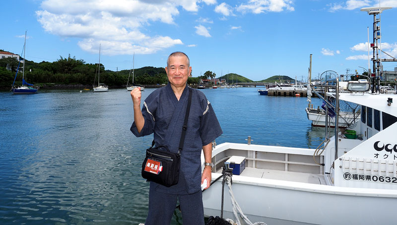 沿岸漁業基地・津屋崎漁港 〜大自然に抱かれた清潔で美しい漁港〜