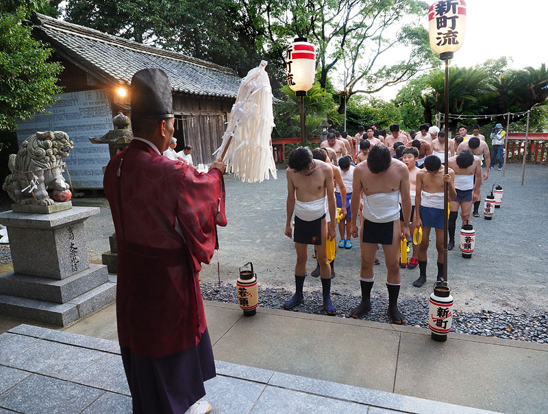 【参】 新町流の金比羅宮 〜高宮宮司のお祓いを受ける〜 19:06