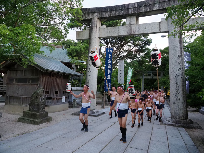 【六】 北流の宮地嶽 〜五つ目の石鳥居を通過〜 19:25