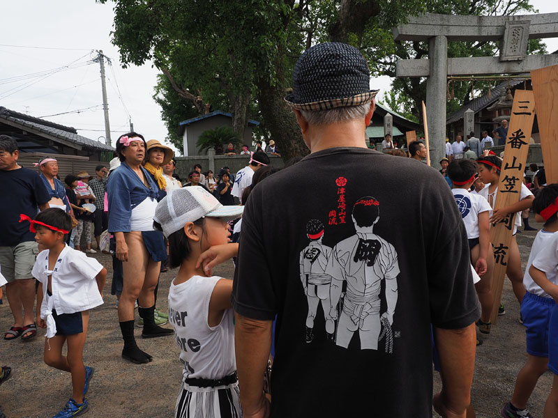 岡流のTシャツ