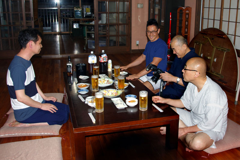 和田グループ第五期の直会/吉田屋 〜風呂上がりで一息つく〜 2019.07.20 20:40