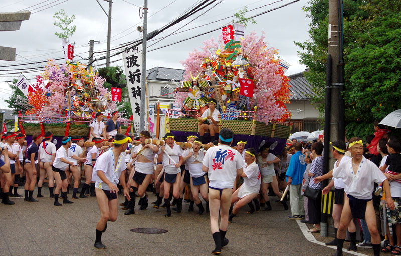 【拾壱】 一番山新町流の宮出し