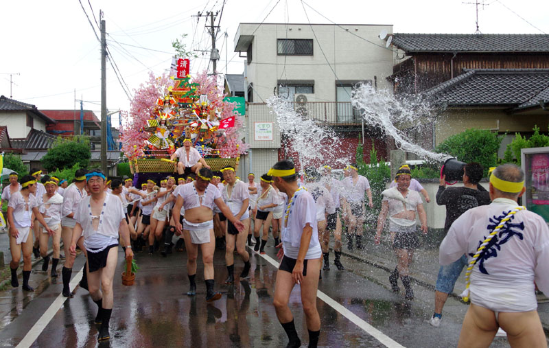 【弐拾】 一番山新町流の追い山 ~力水の洗礼!~