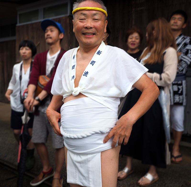 【弐拾参】 一番山新町流の追い山 ~鯔背なお爺さん~