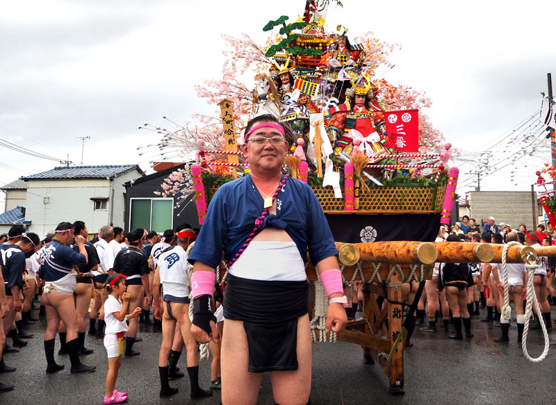 【弐拾弐】 三番山北流の追い山　～北流のベテラン若頭～
