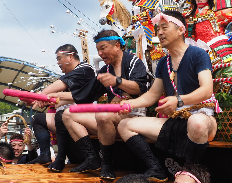 【弐拾壱】 北流の流れ舁き