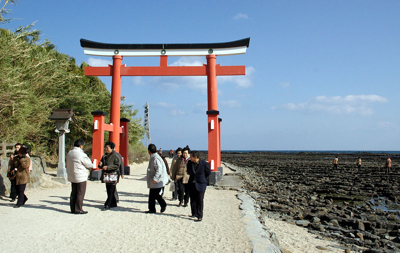 青島神社大鳥居