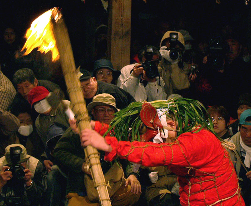 僧に乗り移った災祓い鬼
