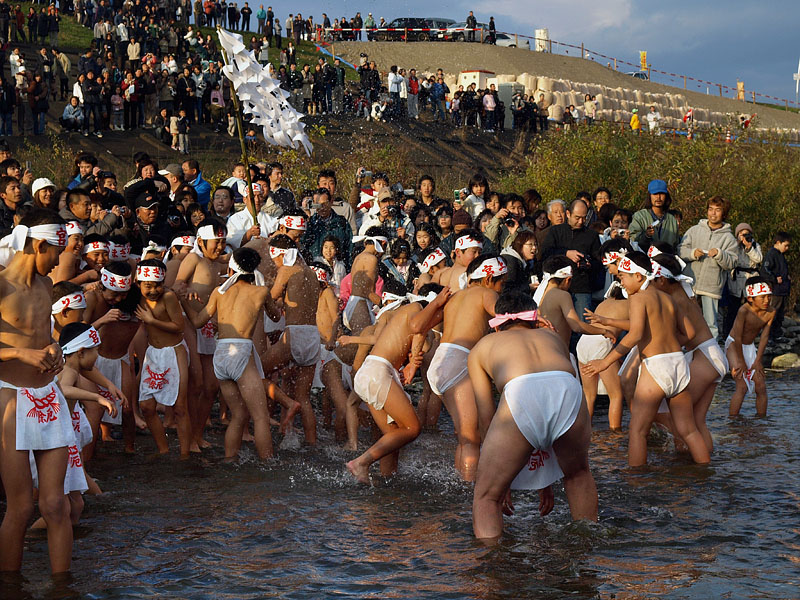 水掛け!