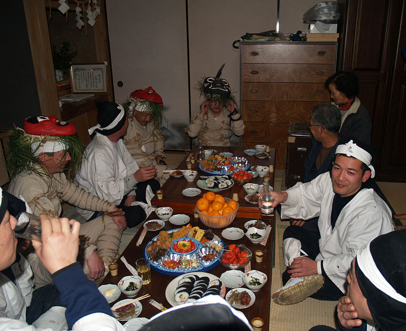 三鬼揃った祝宴!