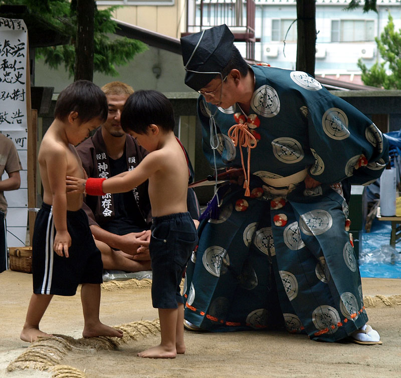 無抵抗の負け相撲