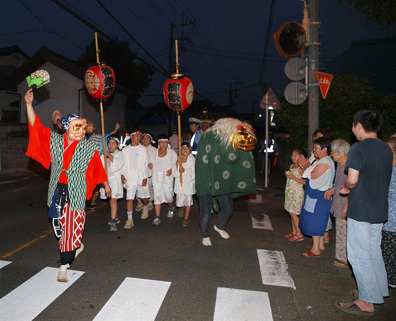 外道と獅子/川越街道に出た一行