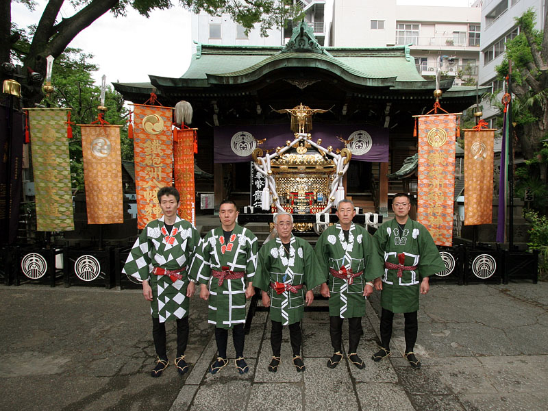 若宮英俊宮頭初め親方衆