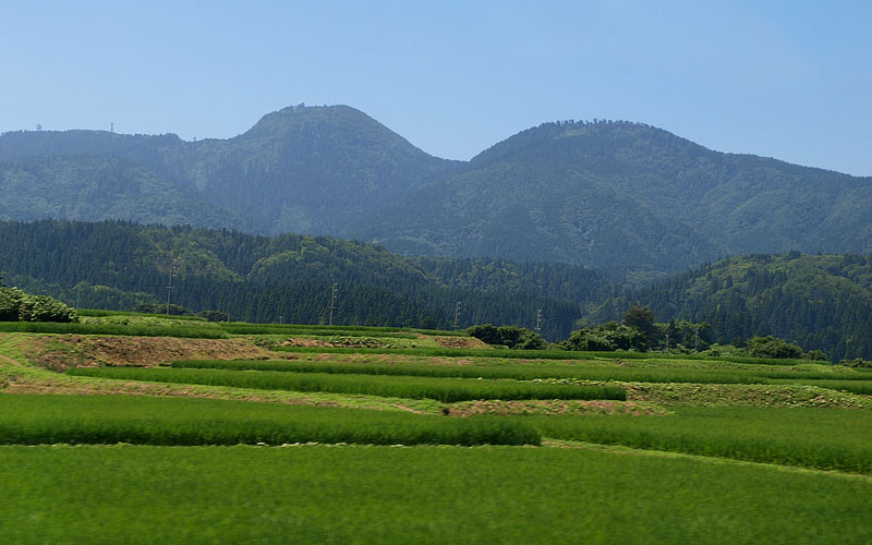 男鹿三山