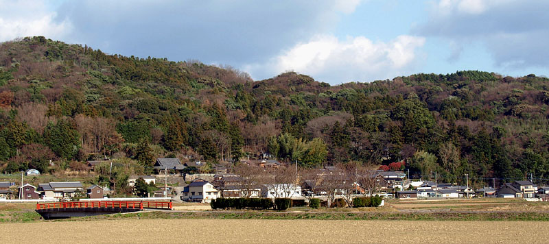 田園と山に囲まれた国東町見地地区