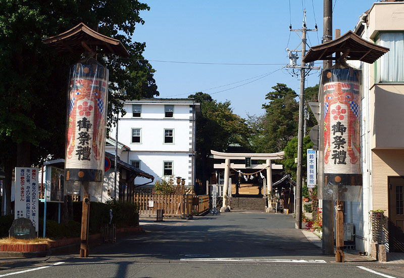 総社入口/見付宿場通り(旧東海道)