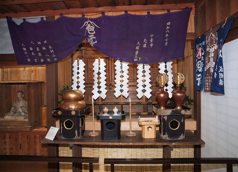 御師坊・戸川家の御神前