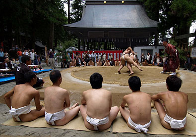 下手投げ!