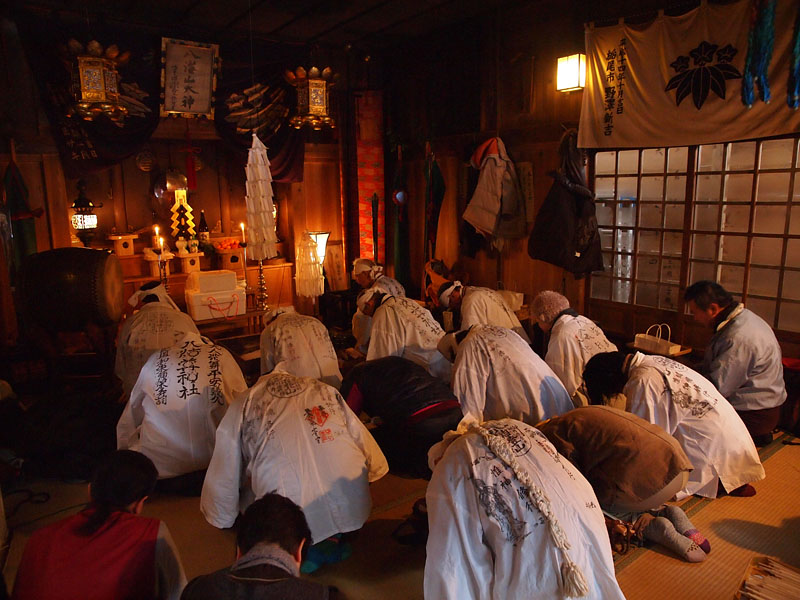 里宮に参拝 2010.1.30 10:29