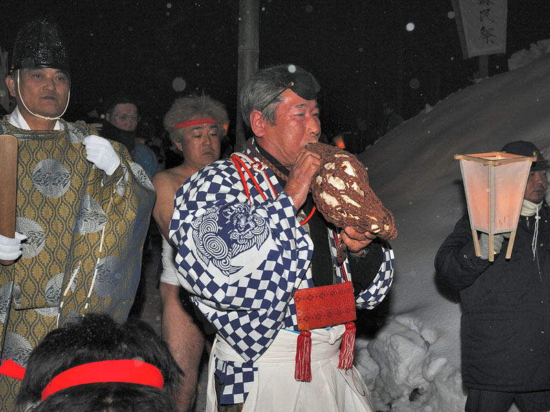 山伏と勝山光弘・戸隠神社宮司