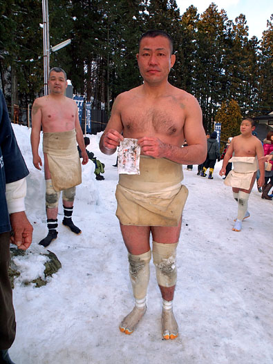 準取主の重松洋平さん(岡山市東区)