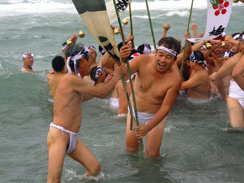 天王の浜印を持つ男たち