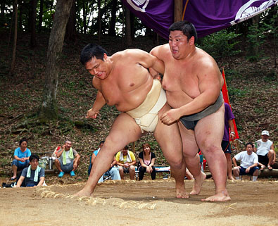 関脇に叶う力戦!