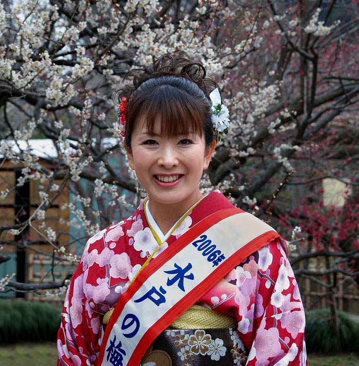 2006年梅大使の茨城洋子(いばらき・ひろこ)さん