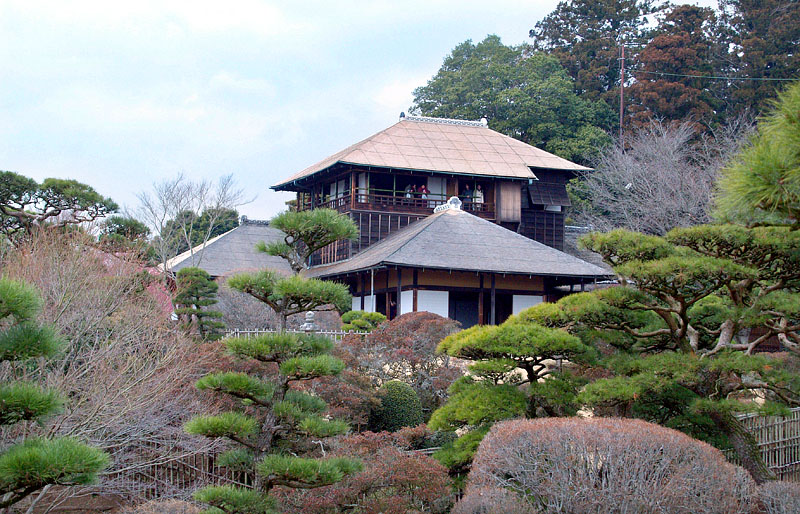 三階建ての好文亭