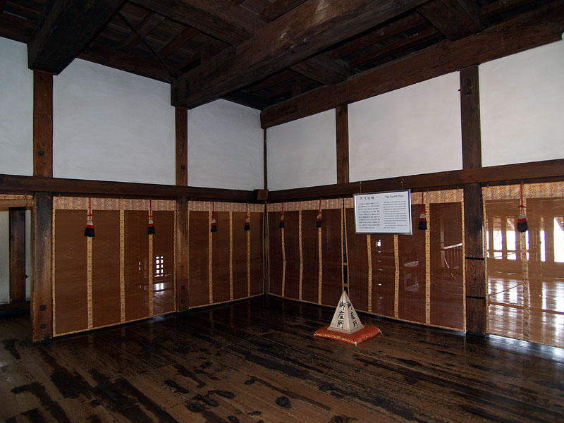 天守四階の城主御座所