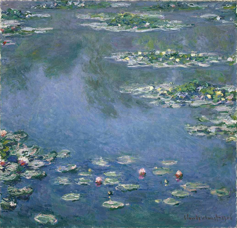 Claude Monet - Water Lilies - 1906 シカゴ美術館
